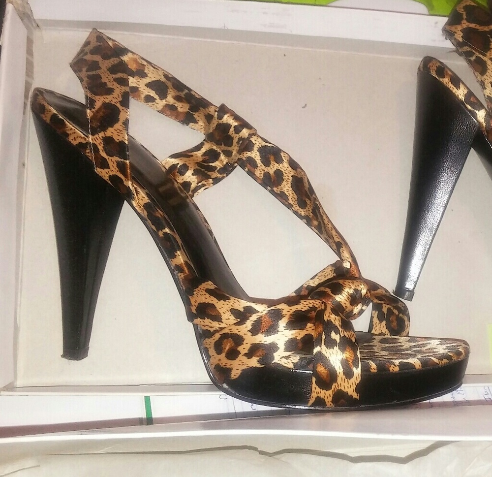 Joey O Leopard Heels